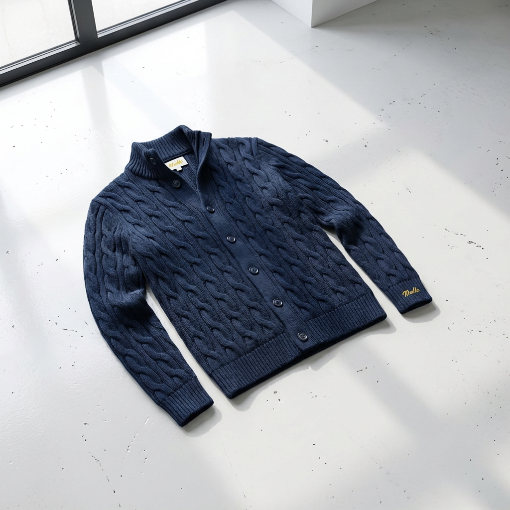 Virello Cardigan - marineblå