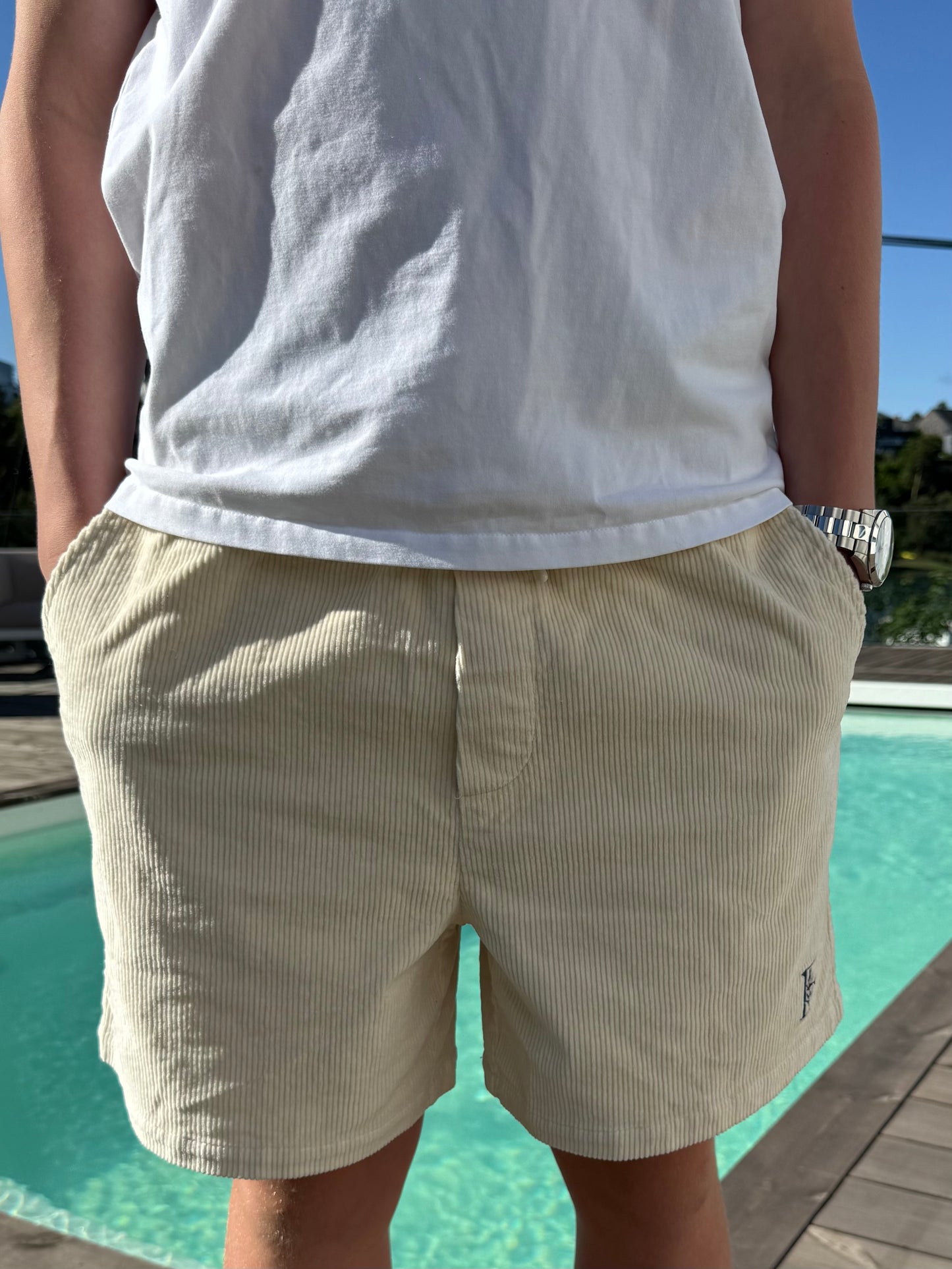 Virello Shorts - Off white
